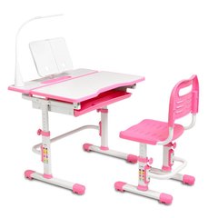 Комплект дитячих меблів Cubby Botero Pink парта та стілець-трансформери